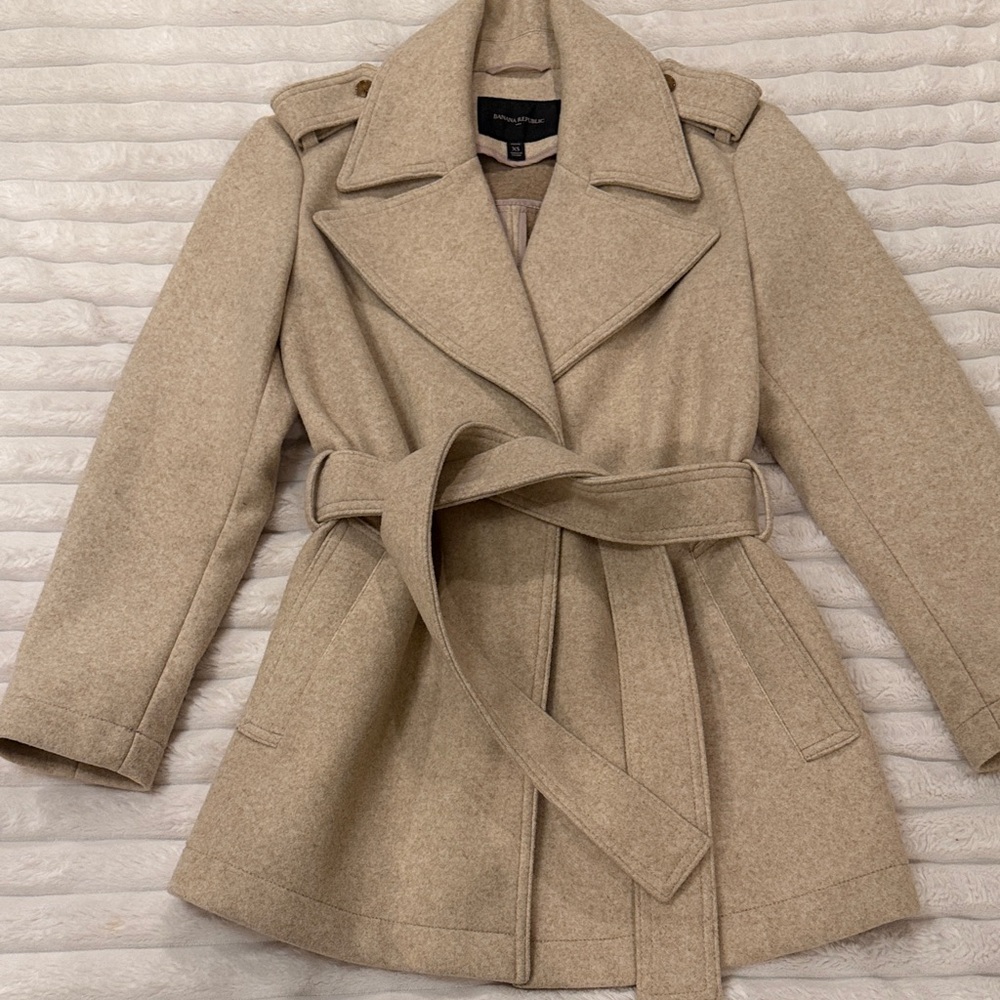 Banana Republic Beige Coat